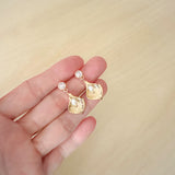 Gold Calla Lily | Fresh Water Pearls