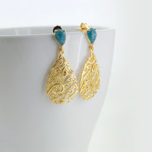 Edith Earrings | Aventurine