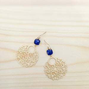 BOHO Chic Earrings | Lapis Lazuli