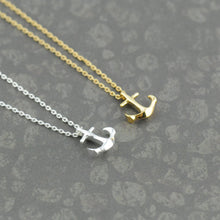 Small Anchor Necklace