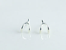 Tiny Wish Bone Earrings